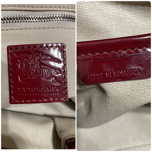 Burberry Tote Nova Check Heart Coated Canvas - Picture 12 of 15